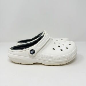 Crocs Fleece Lined Slip On Clogs